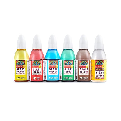 Camel Solvent Based Glass Colour 5ml (6 Shades)