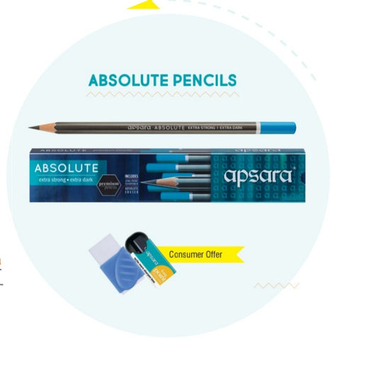 APSARA ABSOLUTE EXTRA DARK PENCIL