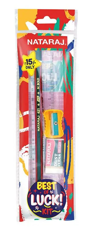 Nataraj BEST OF LUCK KIT (Pack of 10)