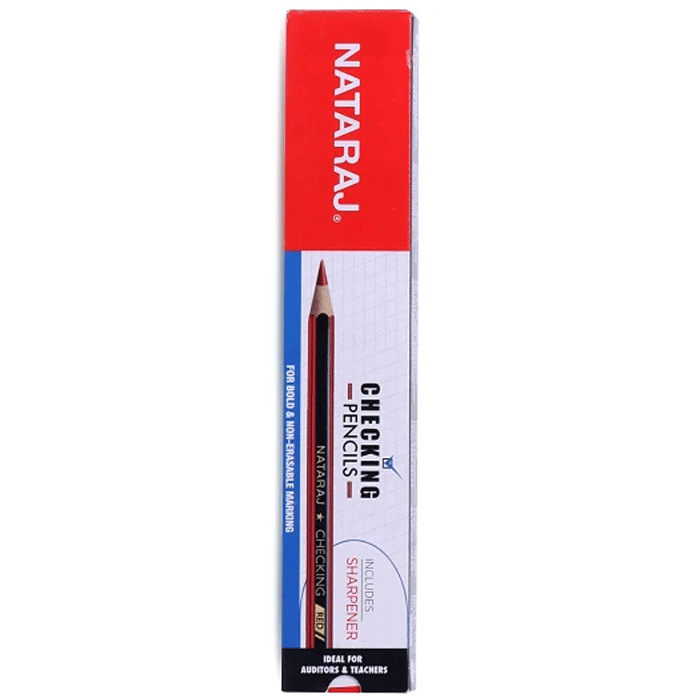 Nataraj CHECKING BLUE Pencil (Pack of 10)