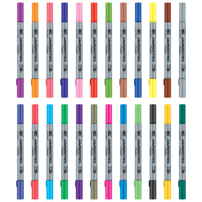 Add Gel CALLIGRAPHY  24SH Dual Tip Brush Pen