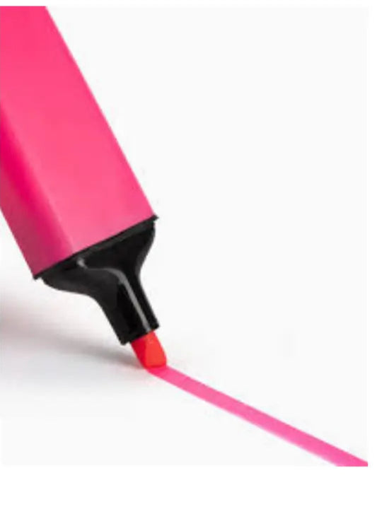 Doms NEON HIGHLIGHTER PINK (Pack of 5)