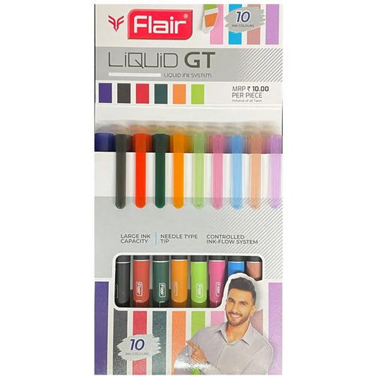 Flair LIQUID GT Assorted  (Set of 10)