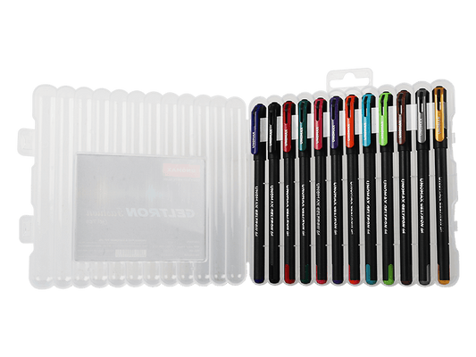 GELTRON FASHION Gel Pen (12 Pcs set)
