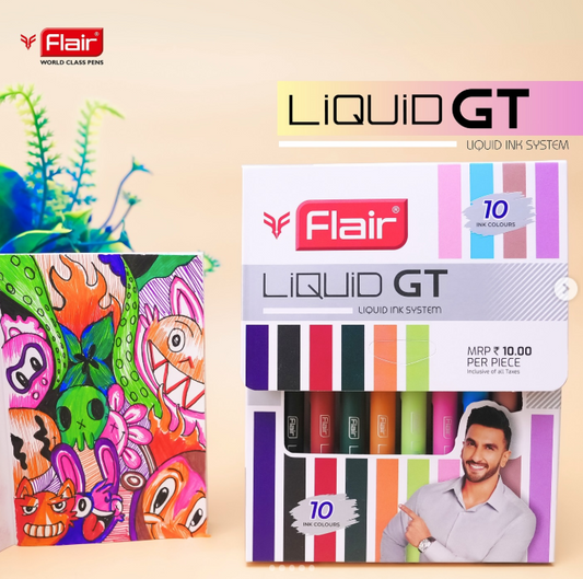 Flair LIQUID GT Assorted  (Set of 10)