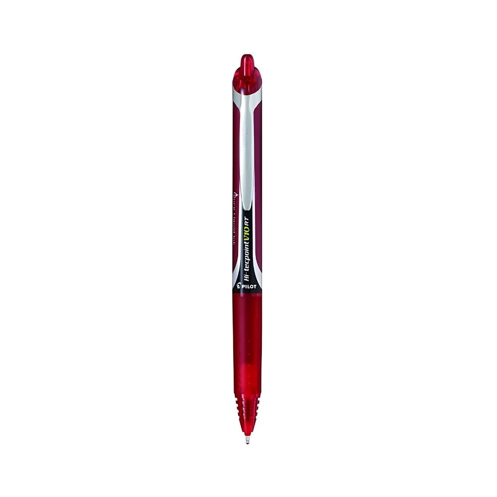 Pilot Hi-Tecpoint V10 RT Pen- Red