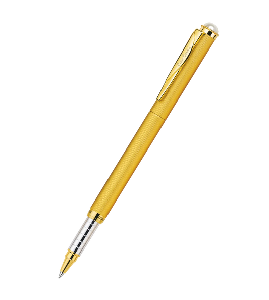 Pierre Cardin PEARL SATIN GOLD Roller Pen