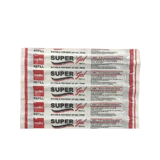 Cello SUPER GEL Refill (10Pcs)