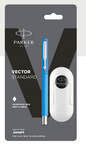 Parker VECTOR STANDARD FOUNTAIN PEN WITH CHROME TRIM