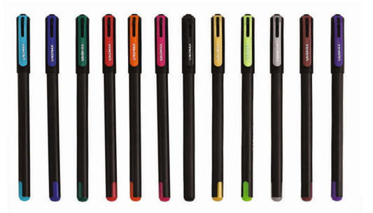 GELTRON FASHION Gel Pen (12 Pcs set)