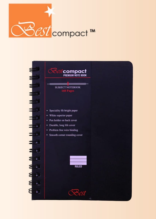 Best Single Subject Notebook| A4 160 Pages