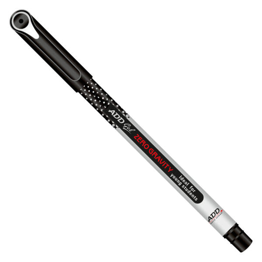 Zero Gravity Gel Pen- Black (Pack Of 5 Pens)
