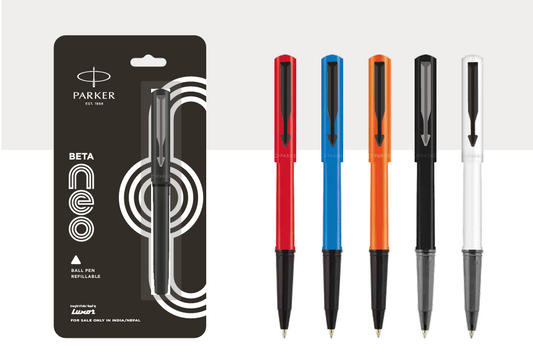 Parker BETA NEO ball pen with coated clip