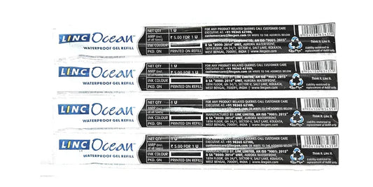 Linc OCEAN WATERPROOF Gel Refill (10pcs)