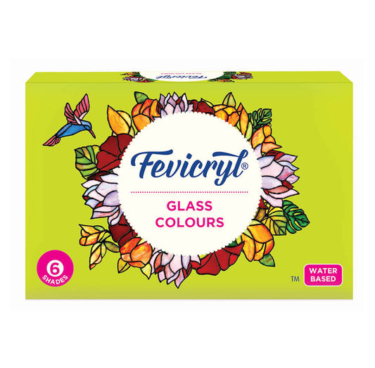 Fevicryl GLASS COLOUR 6 Shades