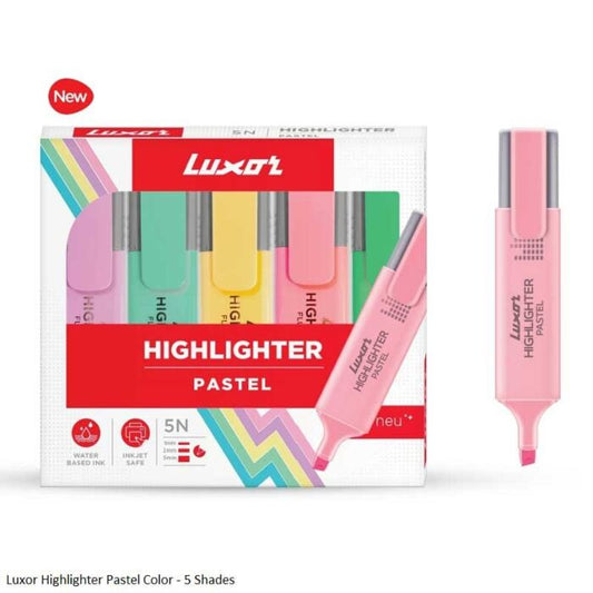 Luxor PASTEL HIGHLIGHTER (Set of 5)