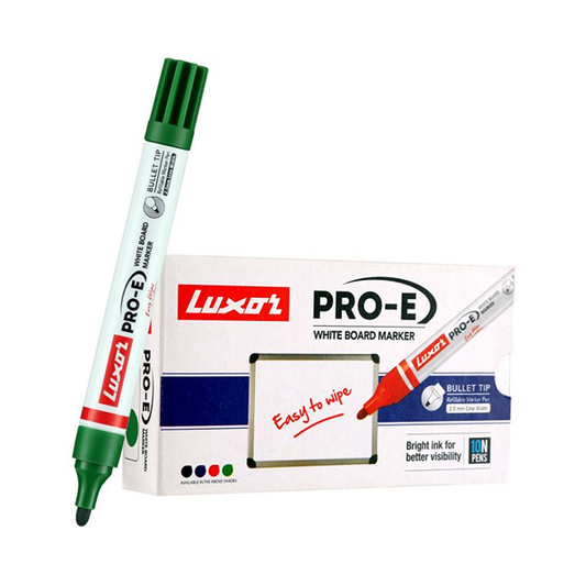 Luxor PRO-E WHITE BOARD Marker (Pack of 2)