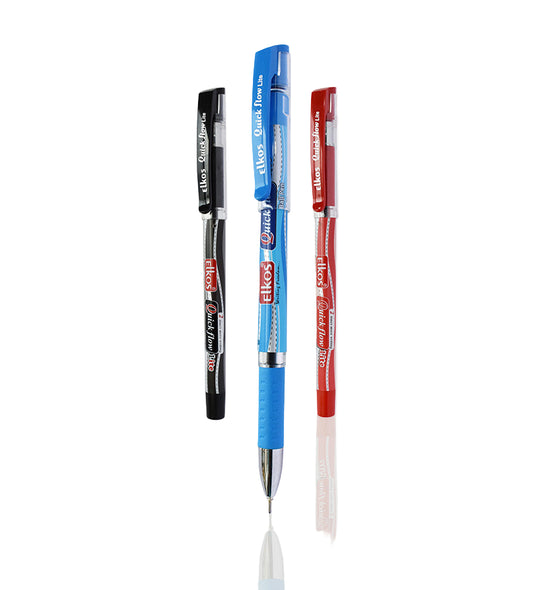 Elkos QUICKFLOW LITE Ball Pen (Pack of 10)
