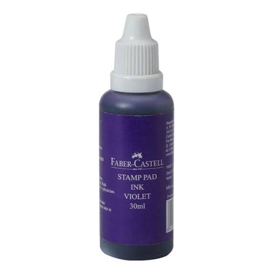 Faber-Castell Stamp Pad Ink 30 ml - Voilet (Pack of 5)