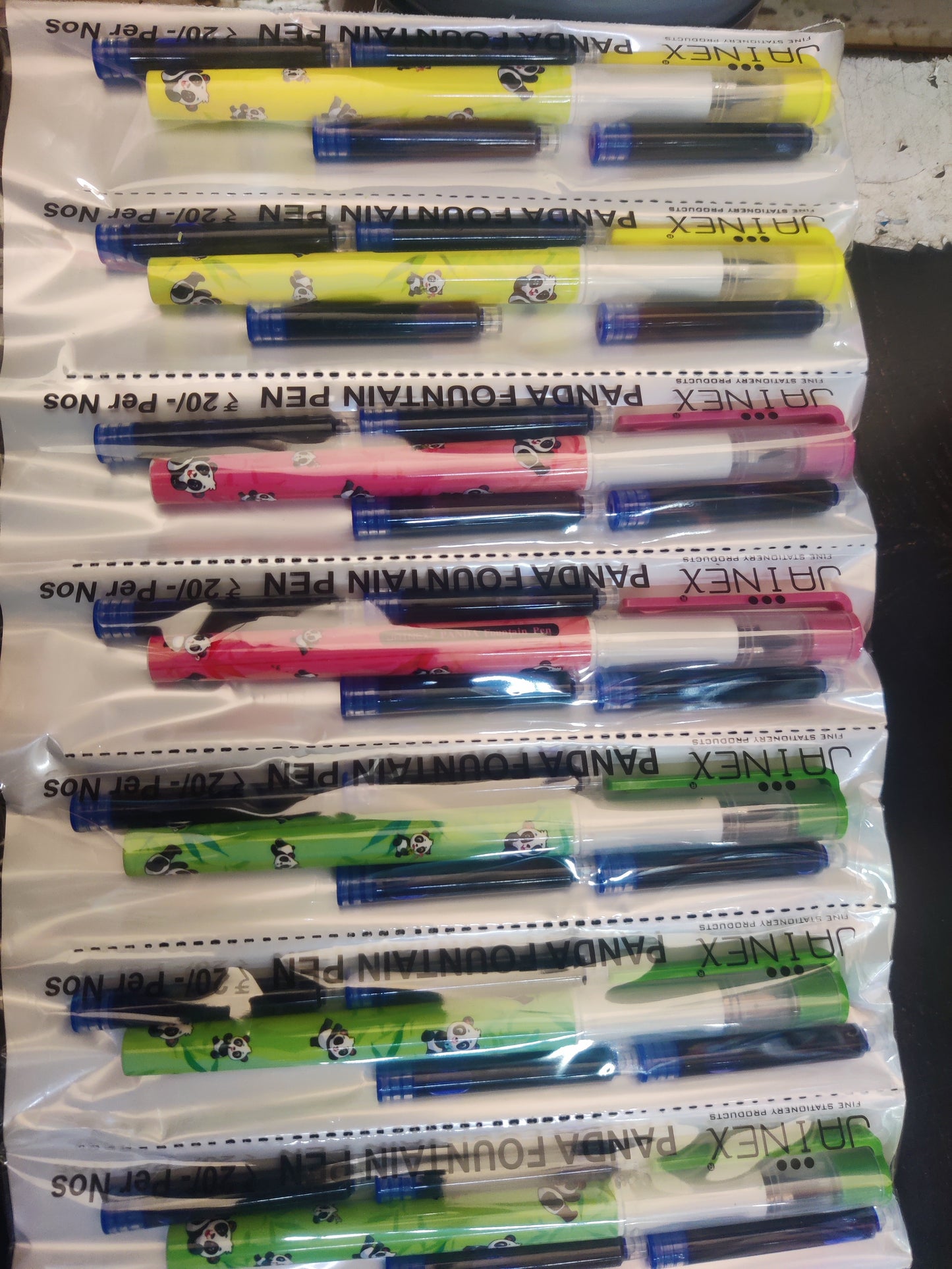 JAINEX PANDA Fountain Pen (Pack of 5)