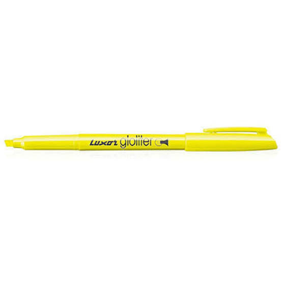 Luxor Gloliter Highlighter Pen - Yellow (Set of 5)