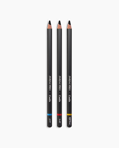Camlin Charcoal Pencil (Set of 3)