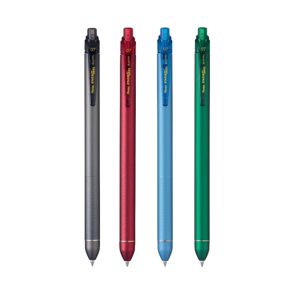 Pentel Energel Click Retractable Gel Roller Pen BL437R2