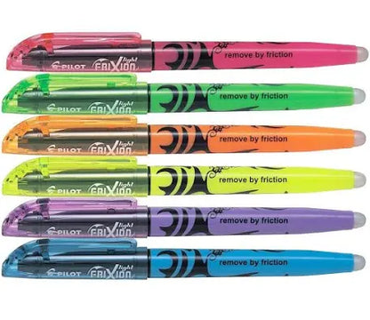 Pilot FRIXION Highlighter Pen (Set of 6)