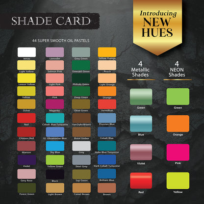 Artline Love-Art Premium Super Smooth Oil Pastels (52 Shades)