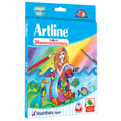 Artline Water Colour Pencil (24 Shades)