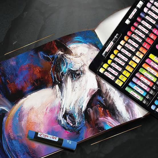 Artline Love-Art Premium Super Smooth Oil Pastels (52 Shades)