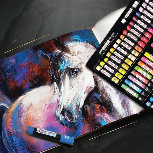 Artline Love-Art Premium Super Smooth Oil Pastels (52 Shades)