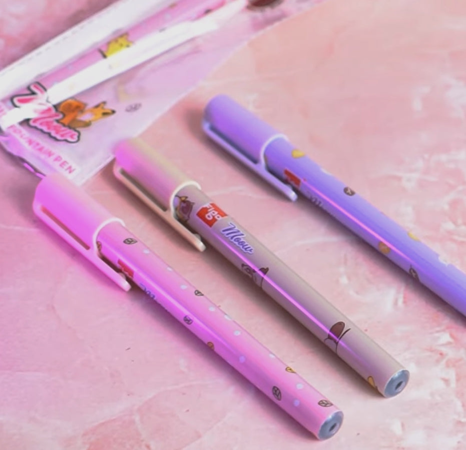Figo MOOW LIQUID Fountain Pen (Pack of 5)