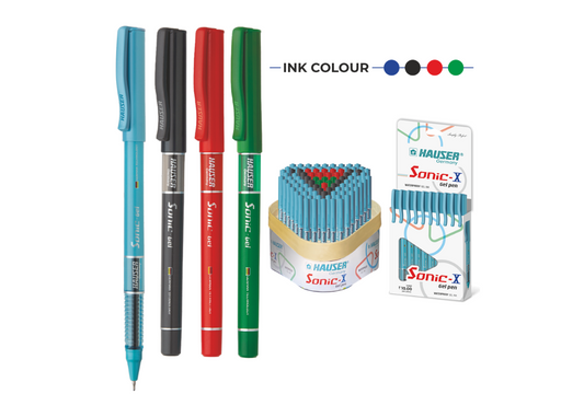Hauser SONIC X Gel Pen (Pack of 10)