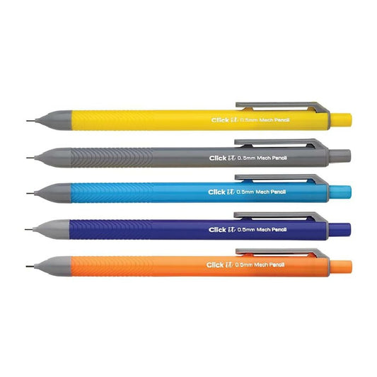 Unomax CLICK-IT Mechanical Pencil (0.7mm) (Pack of 5)