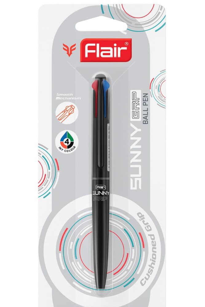 Flair SUNNY GRIP 4 in 1 Ball Pen